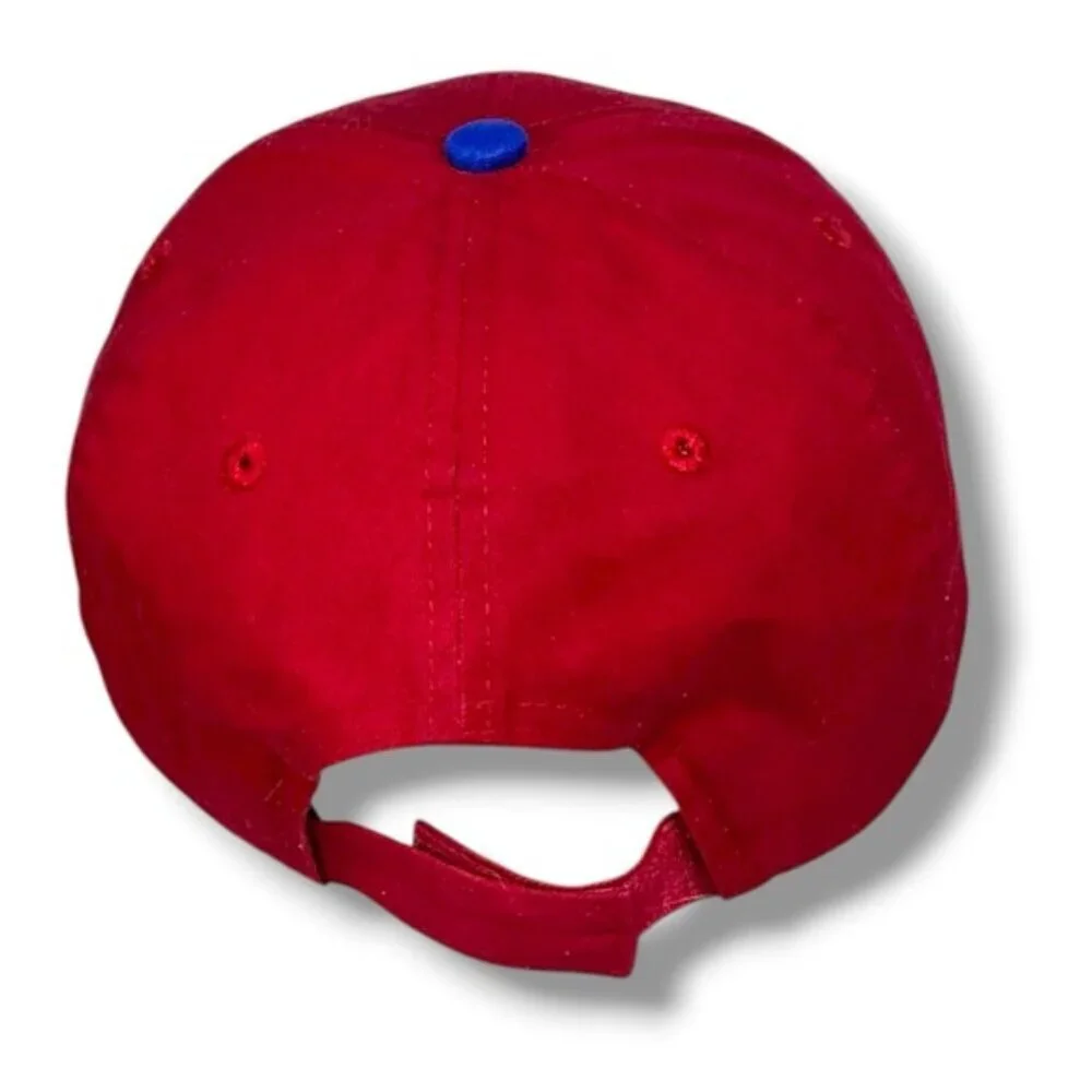 Philly’s Baseball Cap Adjustable Red White Embroider Logo MLB OC Sport Youth OS
